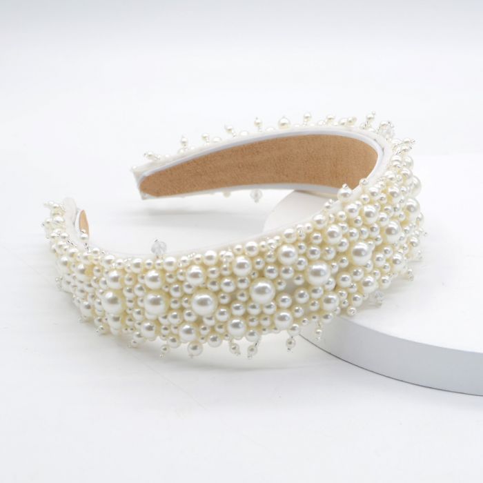Pearl Headband - Ivory – Zafina