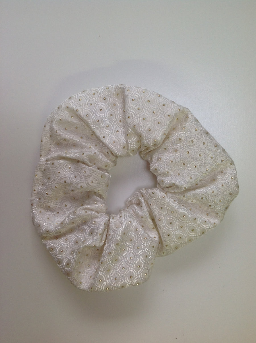 Brocade Scrunchies.  To match our Stocks