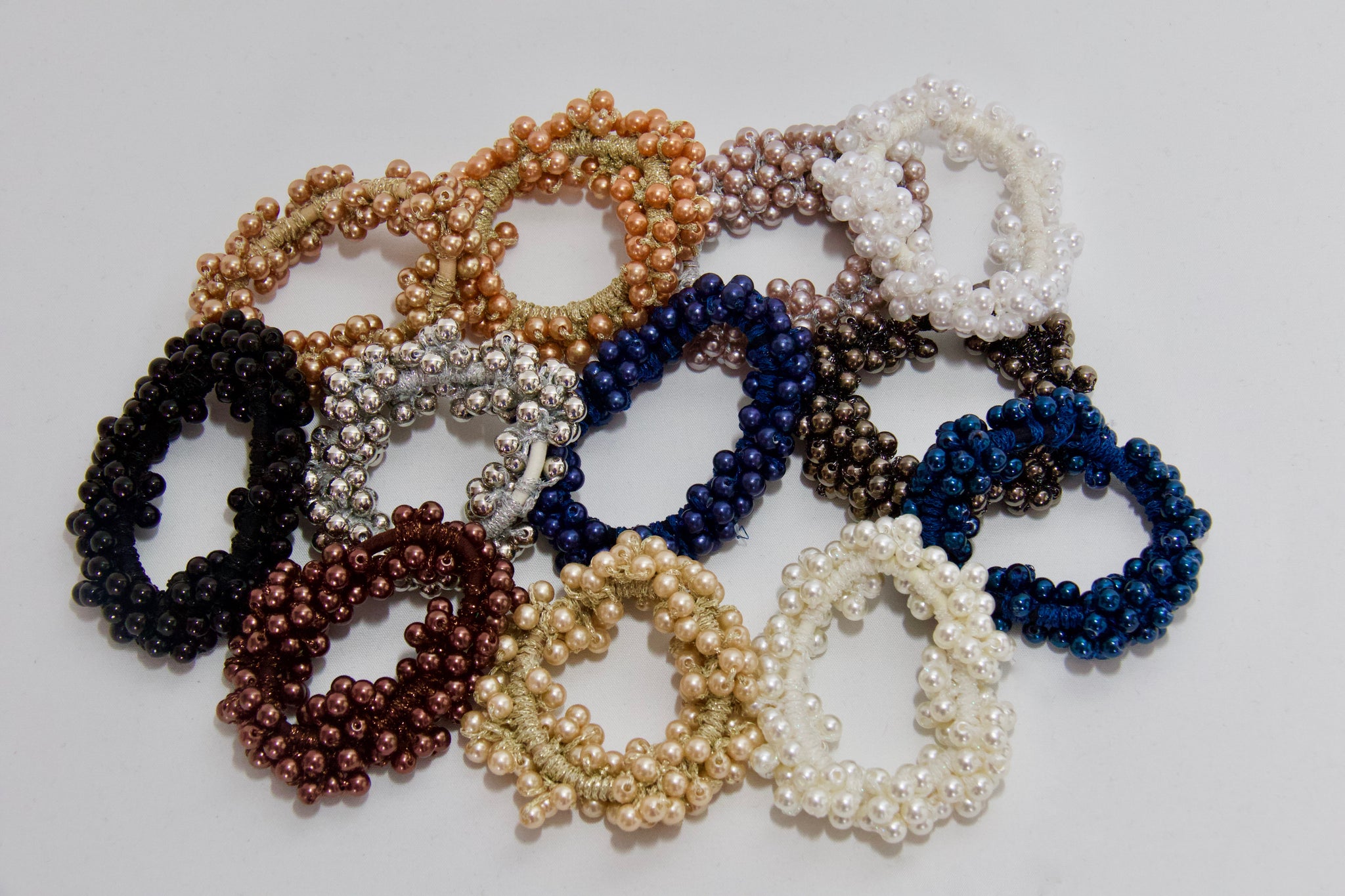 Beaded Hair Tie / Scrunchie – Zafina