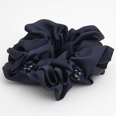 Beaded Petal Luxurious Scrunchie